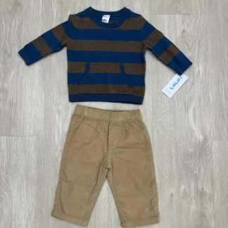 CONJUNTO CARTERS NIÑO PANT CAFÉ 11709