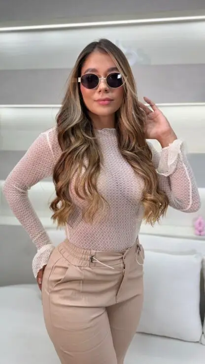 BLUSA EN MALLA CY24852